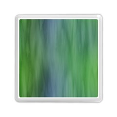 Green Blue Gradient Batik Memory Card Reader (square) by SpinnyChairDesigns