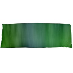 Green Blue Gradient Batik Body Pillow Case Dakimakura (two Sides) by SpinnyChairDesigns