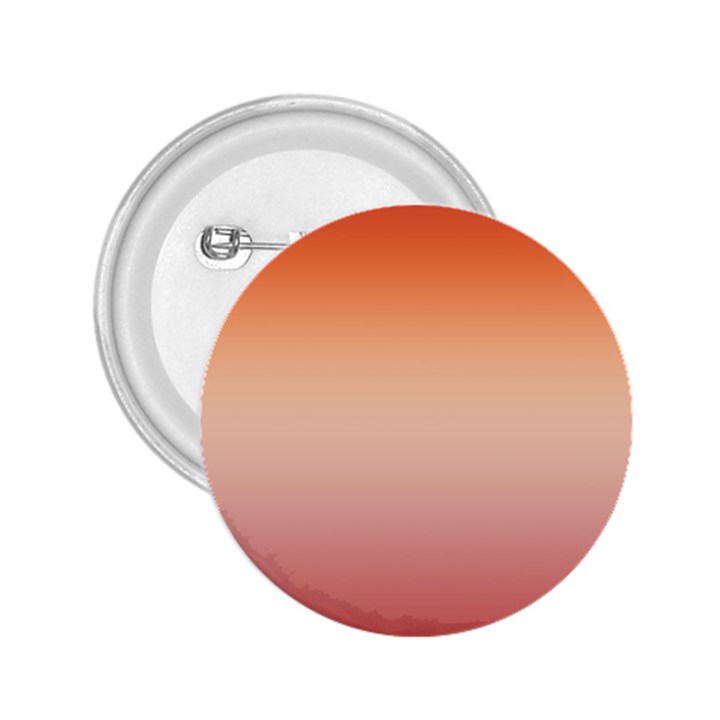 Vermilion Coral Sunset Gradient Ombre 2.25  Buttons