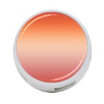 Vermilion Coral Sunset Gradient Ombre 4-Port USB Hub (Two Sides) Front