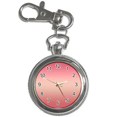 Pink Blush Gradient Ombre Colors Key Chain Watches by SpinnyChairDesigns