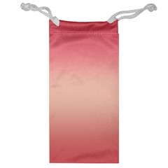 Pink Blush Gradient Ombre Colors Jewelry Bag by SpinnyChairDesigns