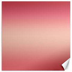 Pink Blush Gradient Ombre Colors Canvas 20  X 20  by SpinnyChairDesigns