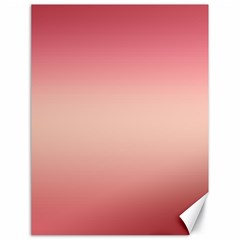 Pink Blush Gradient Ombre Colors Canvas 18  X 24  by SpinnyChairDesigns