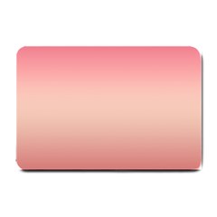 Pink Blush Gradient Ombre Colors Small Doormat  by SpinnyChairDesigns