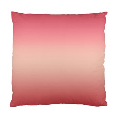 Pink Blush Gradient Ombre Colors Standard Cushion Case (one Side) by SpinnyChairDesigns