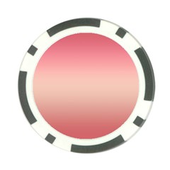 Pink Blush Gradient Ombre Colors Poker Chip Card Guard (10 Pack) by SpinnyChairDesigns