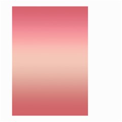 Pink Blush Gradient Ombre Colors Small Garden Flag (two Sides) by SpinnyChairDesigns