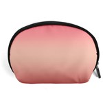 Pink Blush Gradient Ombre Colors Accessory Pouch (Large) Front