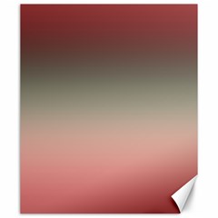 Tea Rose And Sage Gradient Ombre Colors Canvas 20  X 24  by SpinnyChairDesigns