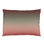 Tea Rose and Sage Gradient Ombre Colors Pillow Case (Two Sides) Front