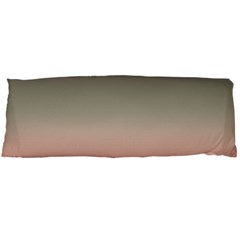 Tea Rose And Sage Gradient Ombre Colors Body Pillow Case (dakimakura) by SpinnyChairDesigns