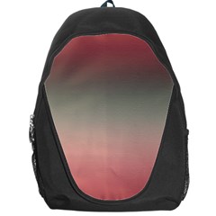 Tea Rose And Sage Gradient Ombre Colors Backpack Bag by SpinnyChairDesigns