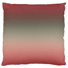 Tea Rose And Sage Gradient Ombre Colors Standard Flano Cushion Case (two Sides) by SpinnyChairDesigns