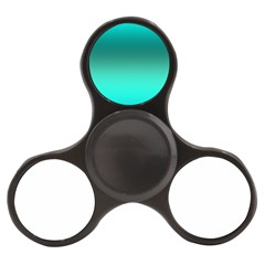 Teal Turquoise Green Gradient Ombre Finger Spinner by SpinnyChairDesigns