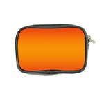 Red Orange Gradient Ombre Colored Coin Purse Back