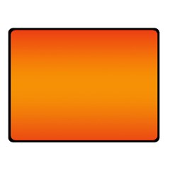 Red Orange Gradient Ombre Colored Fleece Blanket (small) by SpinnyChairDesigns