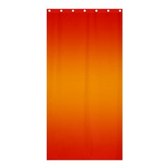 Red Orange Gradient Ombre Colored Shower Curtain 36  X 72  (stall)  by SpinnyChairDesigns