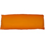 Red Orange Gradient Ombre Colored Body Pillow Case (Dakimakura) Body Pillow Case