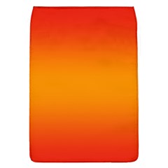 Red Orange Gradient Ombre Colored Removable Flap Cover (l) by SpinnyChairDesigns