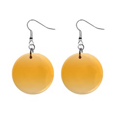 Saffron Yellow And Cream Gradient Ombre Color Mini Button Earrings