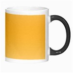 Saffron Yellow and Cream Gradient Ombre Color Morph Mugs Right