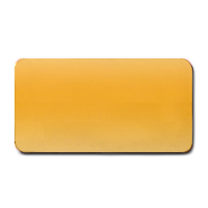 Saffron Yellow and Cream Gradient Ombre Color Medium Bar Mats