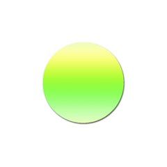 Lemon Yellow And Lime Green Gradient Ombre Color Golf Ball Marker (10 Pack) by SpinnyChairDesigns