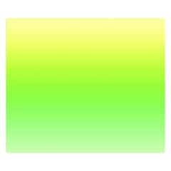 Lemon Yellow And Lime Green Gradient Ombre Color Double Sided Flano Blanket (small)  by SpinnyChairDesigns