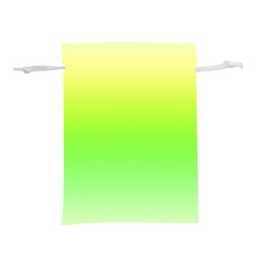 Lemon Yellow And Lime Green Gradient Ombre Color Lightweight Drawstring Pouch (s) by SpinnyChairDesigns