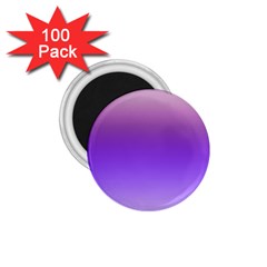 Plum And Violet Purple Gradient Ombre Color 1 75  Magnets (100 Pack)  by SpinnyChairDesigns