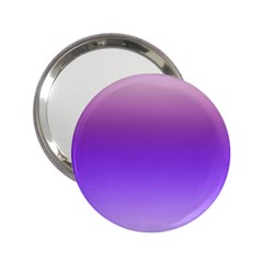 Plum And Violet Purple Gradient Ombre Color 2 25  Handbag Mirrors by SpinnyChairDesigns