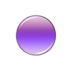 Plum And Violet Purple Gradient Ombre Color Hat Clip Ball Marker (10 Pack) by SpinnyChairDesigns