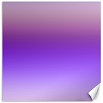 Plum and Violet Purple Gradient Ombre Color Canvas 12  x 12  11.4 x11.56  Canvas - 1