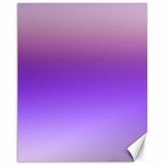 Plum And Violet Purple Gradient Ombre Color Canvas 16  X 20  by SpinnyChairDesigns