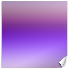 Plum And Violet Purple Gradient Ombre Color Canvas 20  X 20  by SpinnyChairDesigns