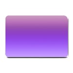 Plum and Violet Purple Gradient Ombre Color Small Doormat  24 x16  Door Mat