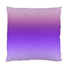 Plum And Violet Purple Gradient Ombre Color Standard Cushion Case (one Side) by SpinnyChairDesigns