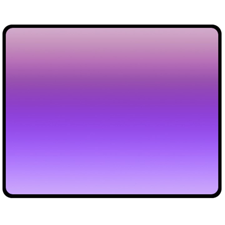 Plum and Violet Purple Gradient Ombre Color Fleece Blanket (Medium) 