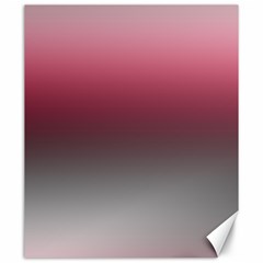 Blush Pink And Grey Gradient Ombre Color Canvas 20  X 24  by SpinnyChairDesigns