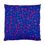 Bisexual Pride Tiny Scattered Flowers Pattern Standard Cushion Case (One Side) Front