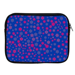 Bisexual Pride Tiny Scattered Flowers Pattern Apple Ipad 2/3/4 Zipper Cases