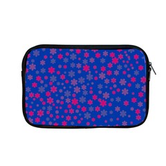 Bisexual Pride Tiny Scattered Flowers Pattern Apple Macbook Pro 13  Zipper Case