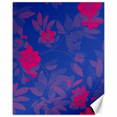 Bi Floral-pattern-background-1308 Canvas 11  X 14  by VernenInk