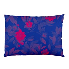 Bi Floral-pattern-background-1308 Pillow Case by VernenInk