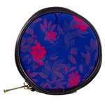 Bi Floral-pattern-background-1308 Mini Makeup Bag Back