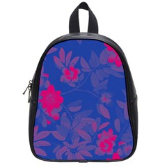 Bi Floral-pattern-background-1308 School Bag (small) by VernenInk