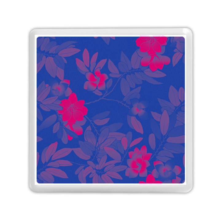 Bi Floral-pattern-background-1308 Memory Card Reader (Square)