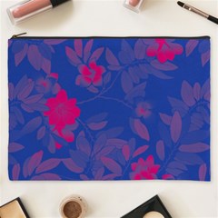 Bi Floral-pattern-background-1308 Cosmetic Bag (xxxl) by VernenInk