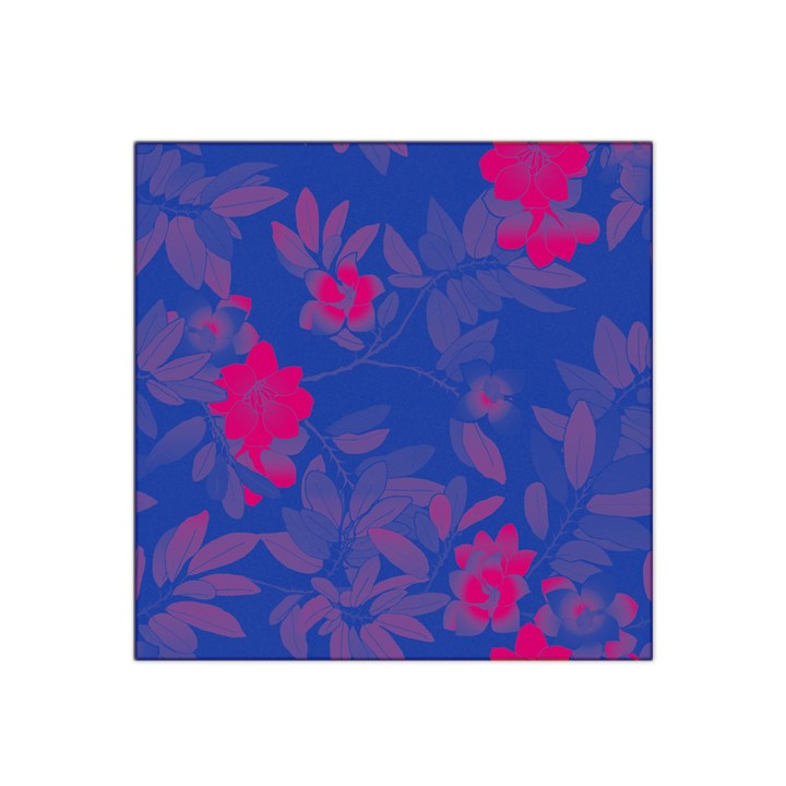 Bi Floral-pattern-background-1308 Satin Bandana Scarf